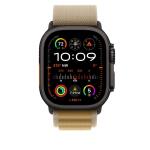 49mm Tan Alpine Loop - Small - Black Titanium Finish